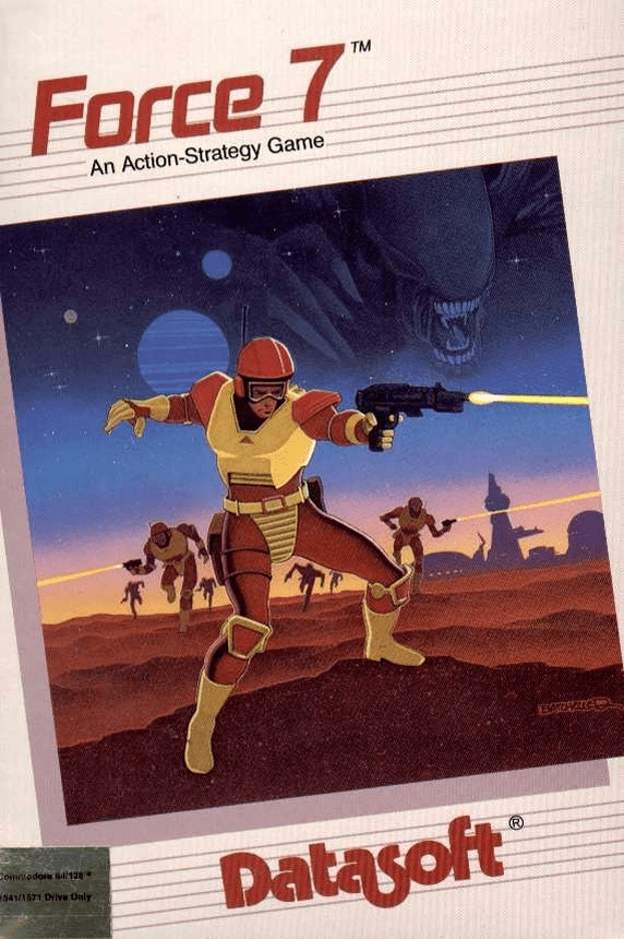 Force 7 box art for Commodore 64